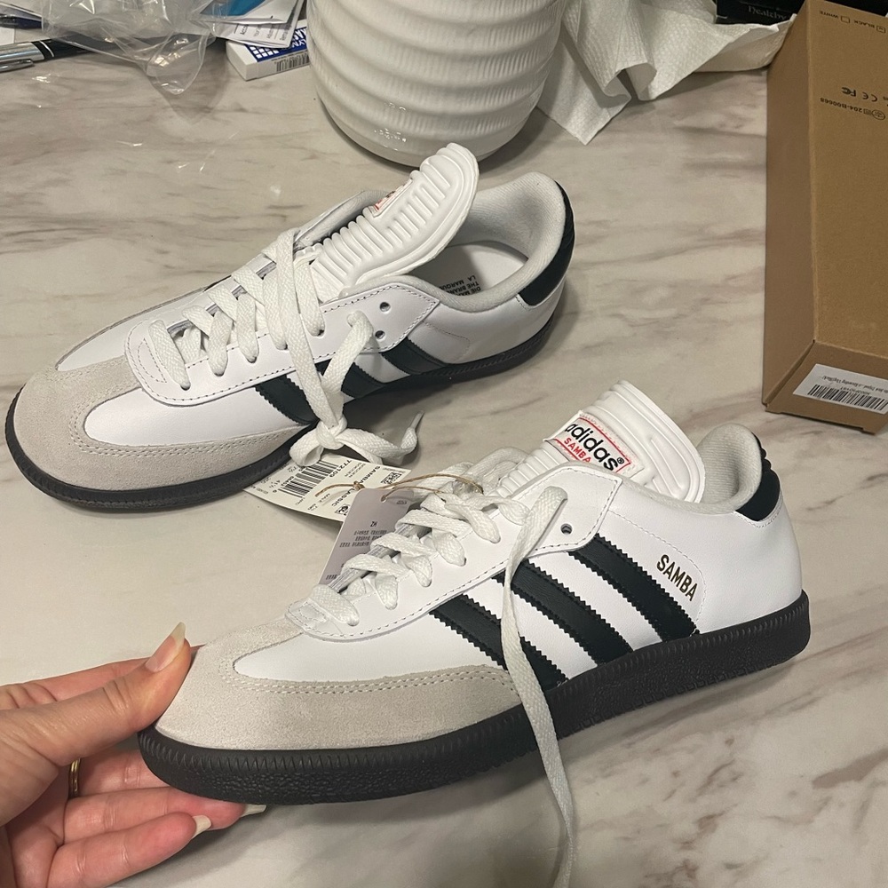 Adidas Samba Classic with black gum